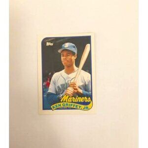 1989 Topps Traded #41T Ken Griffey Jr Rookie Mariners (059)
